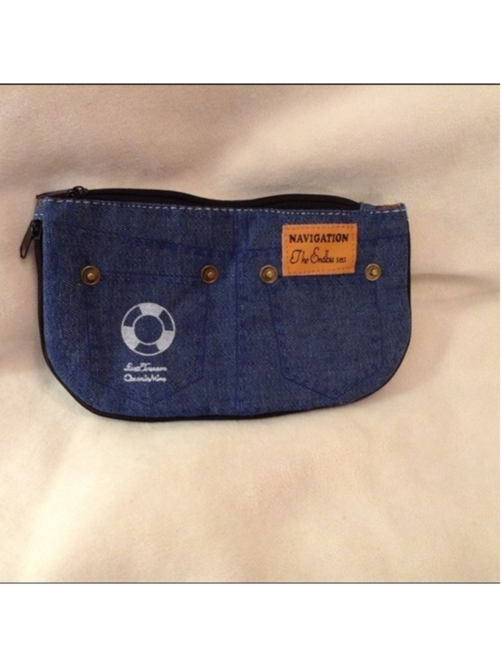 NAUTICAL COSMETIC BAG